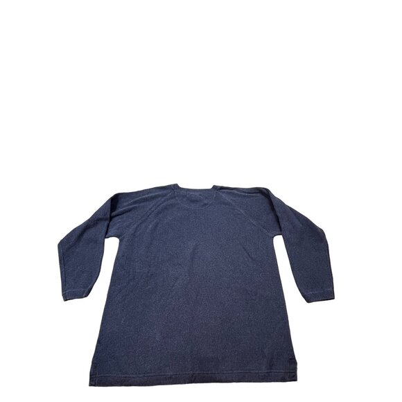 Eddie Bauer Mens Small Navy Blue Grandpa Golfing Sweater With Pocket Japan Made - Picture 2 of 9